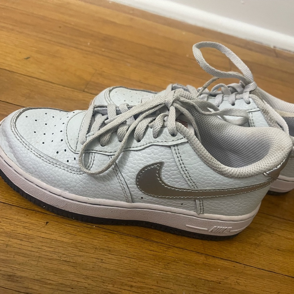 Platinum Nike Air Force 1